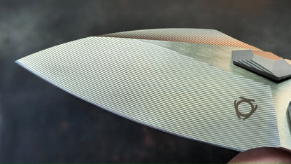 SixLeaf SL-80 Blue Titanium Handle 14C28N