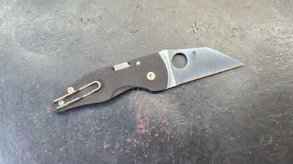 Spyderco Microjimbo Pocket Knife Black G10 Handle CPM-S30V