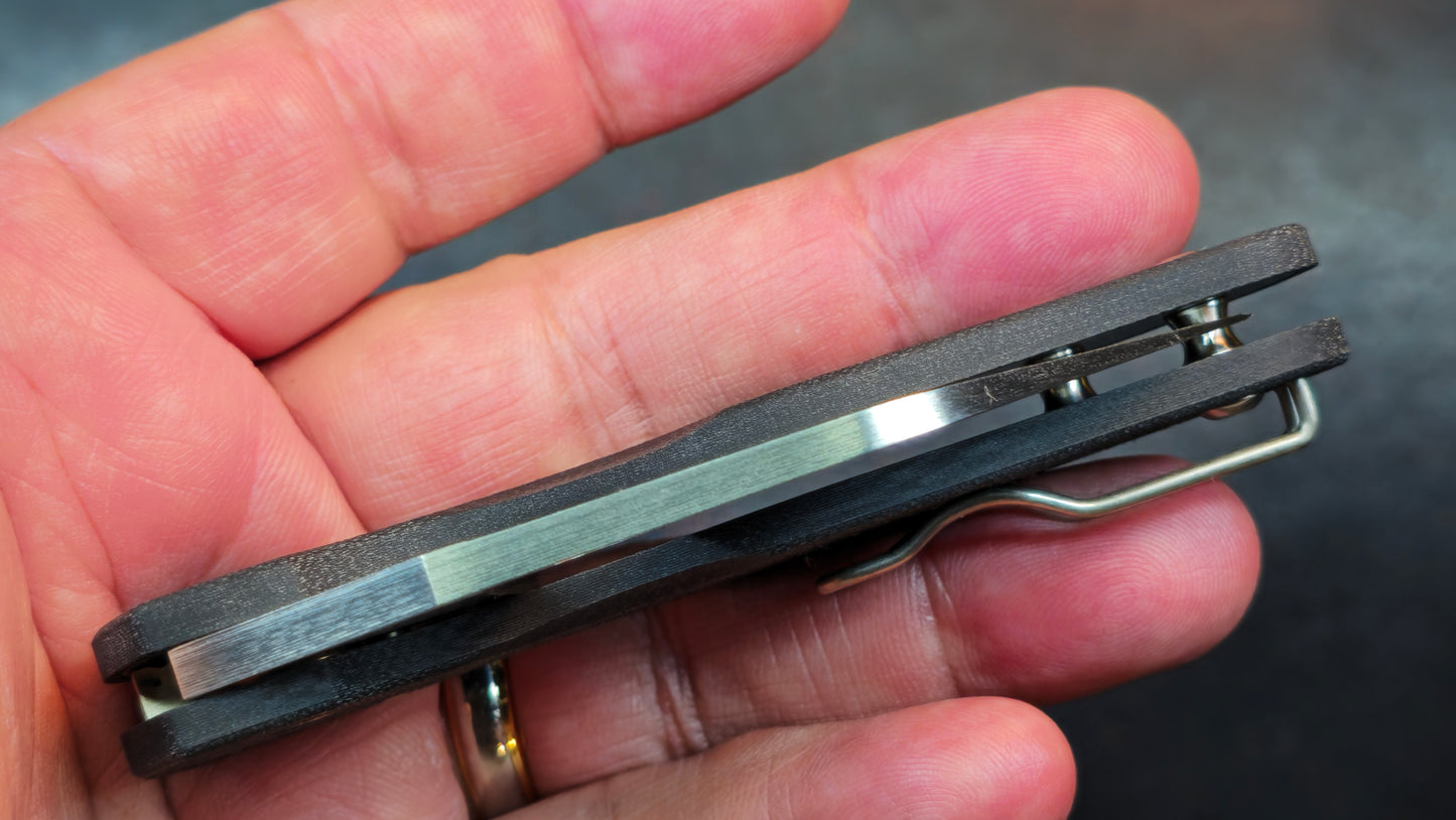 Spyderco Microjimbo Pocket Knife Black G10 Handle CPM-S30V