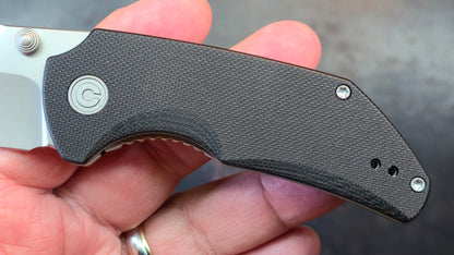 Civivi Thug 2 Folding Knife Black G10 Handle Nitro V