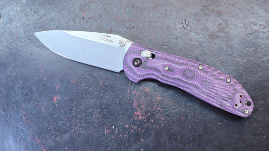 Doug Ritter RSK® Mk1-G2 - G-Mascus® Purple G-10 Handle CPM 20CV (USED)