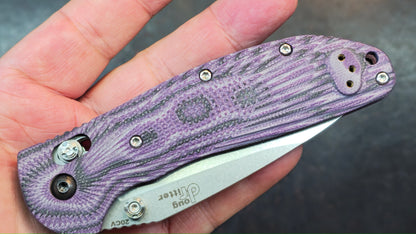 Doug Ritter RSK® Mk1-G2 G-Mascus Purple G-10 CPM 20CV (Discount applied in cart)