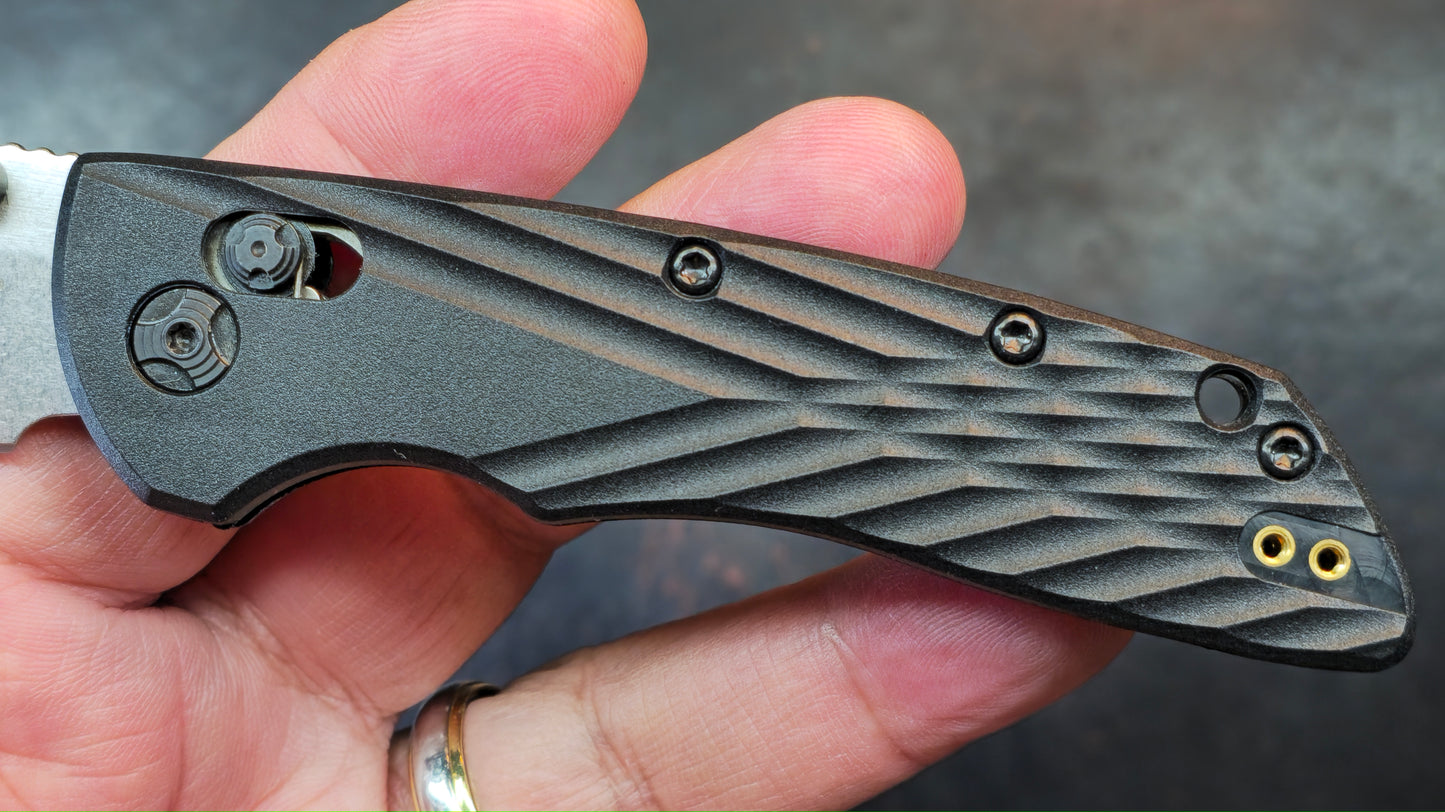 Hogue Deka Folding Knife Black Polymer Handle MagnaCut