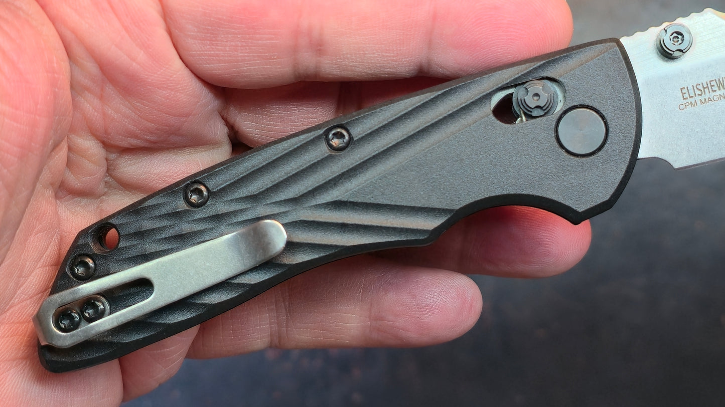 Hogue Deka Folding Knife Black Polymer Handle MagnaCut