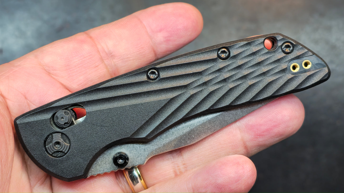 Hogue Deka Folding Knife Black Polymer Handle MagnaCut