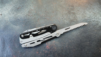 Ganzo G304 Full-sized Multitool, 21-in-1 Stainless Steel Pocket Knife with Screwdriver, Pliers with Sheath