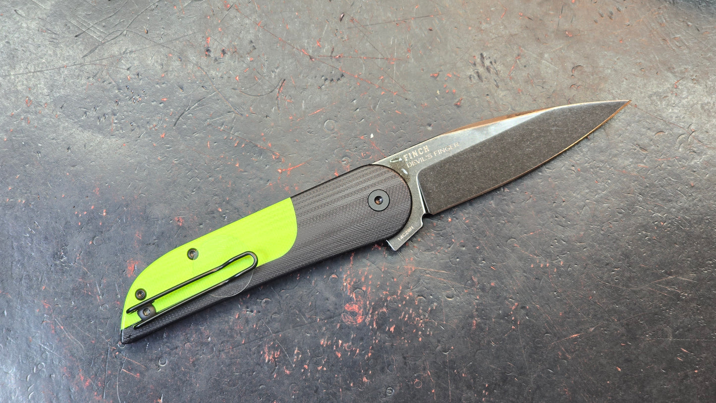 Finch Devils Finger Neon Burn G10 14C28N