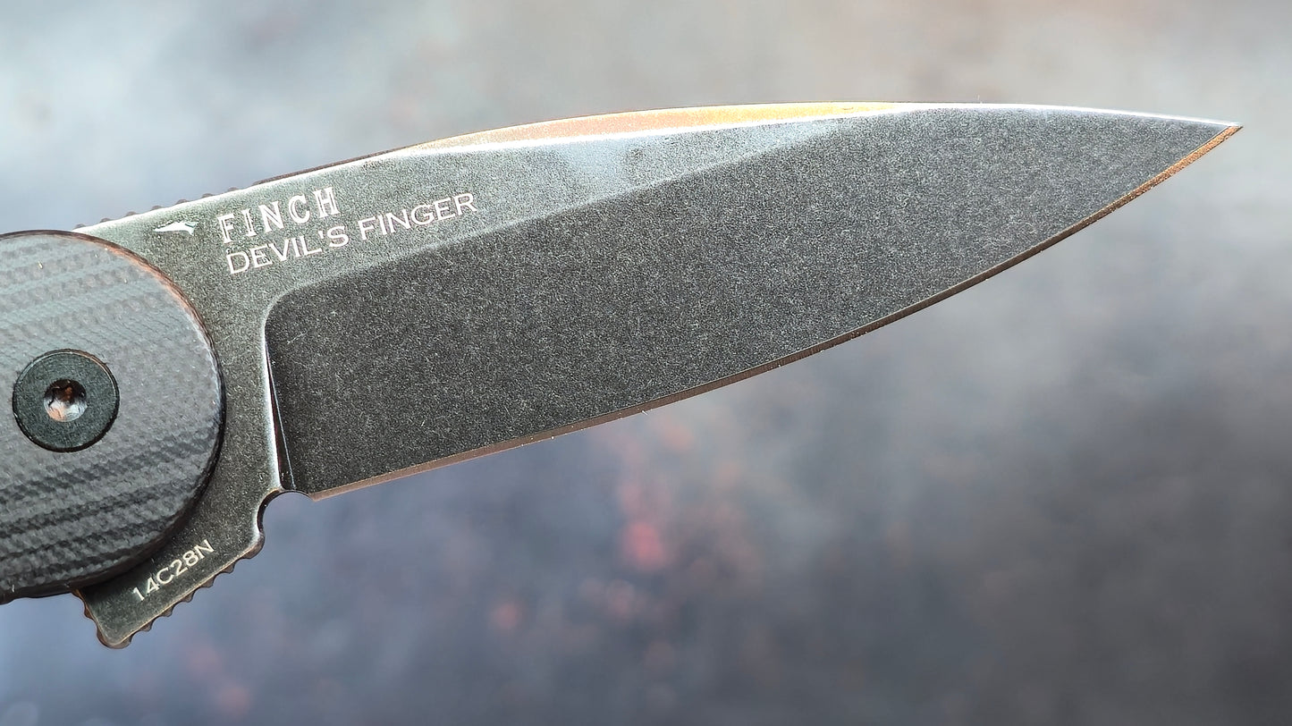 Finch Devils Finger Neon Burn G10 14C28N