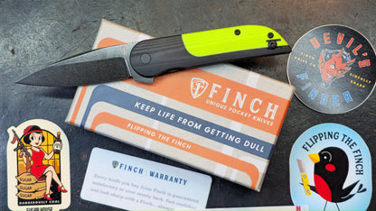 Finch Devils Finger Neon Burn G10 14C28N