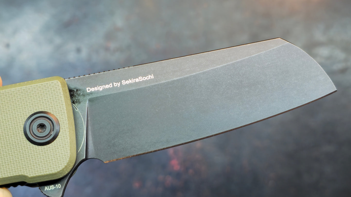 Kubey Sailor G10 Handle AUS 10 Blade