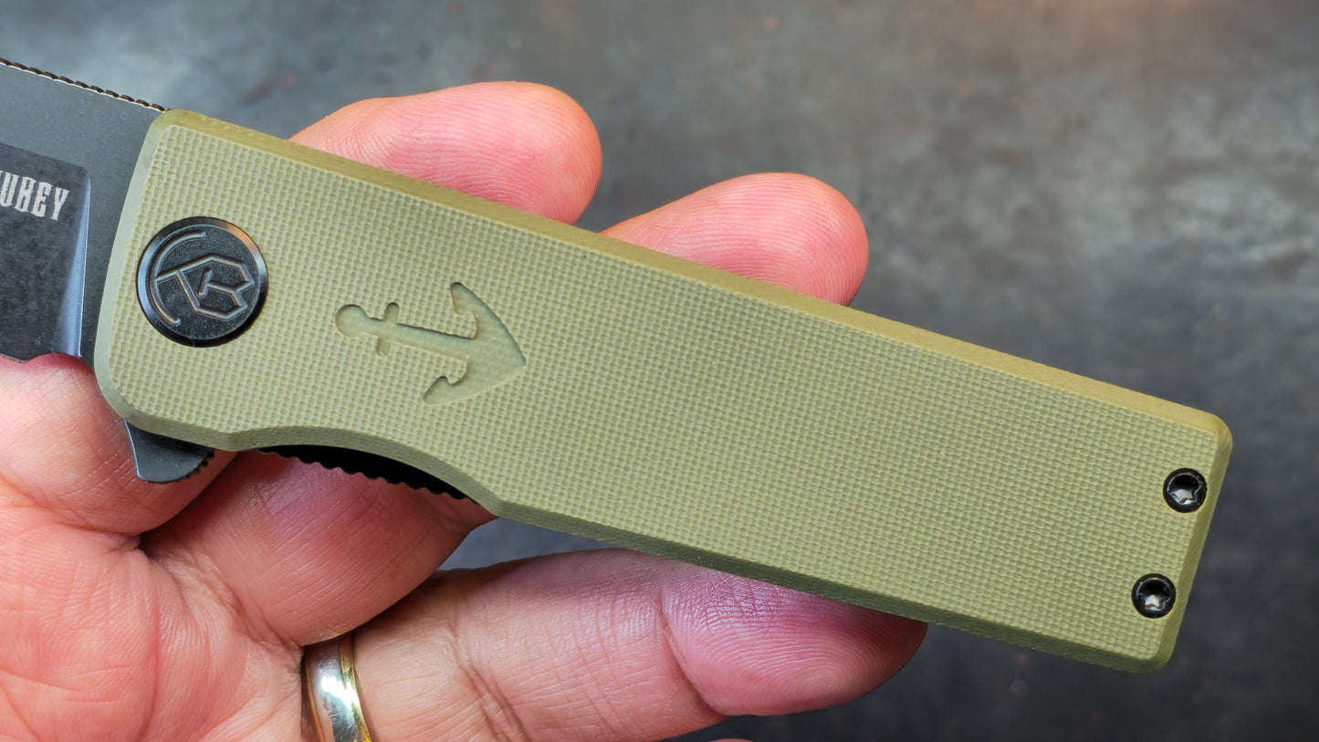 Kubey Sailor G10 Handle AUS 10 Blade