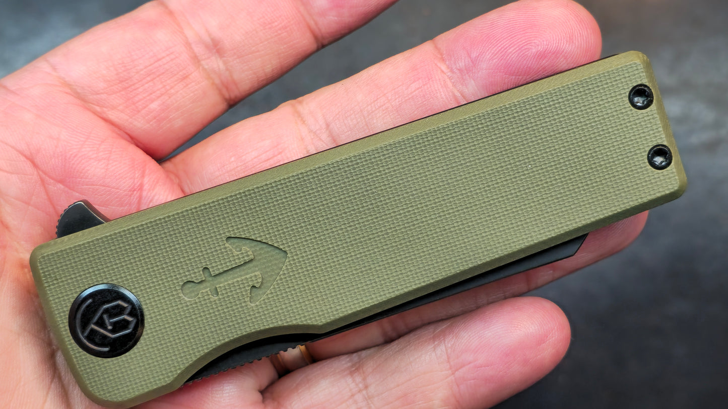 Kubey Sailor G10 Handle AUS 10 Blade