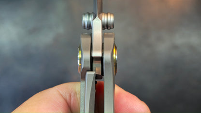 YANGGE YG003-Black TC4 titanium Handle S90V Blade