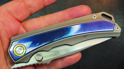 YJGDCN YJ2524 Titanium Timascus M390