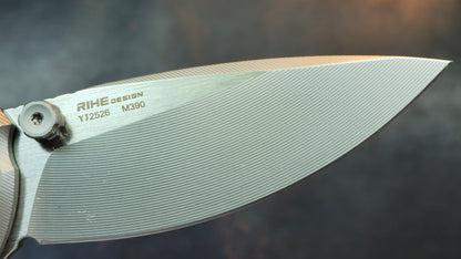 YJGDCN YJ2526 Titanium Timascus M390