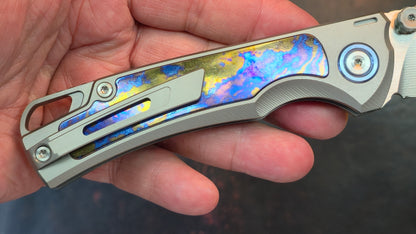 YJGDCN YJ2526 Titanium Timascus M390