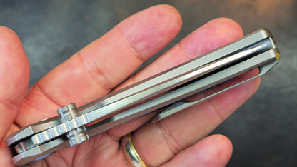 YJGDCN YJ2526 Titanium Timascus M390