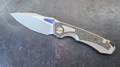 QK 001 Titanium Carbon Fiber 14C28N