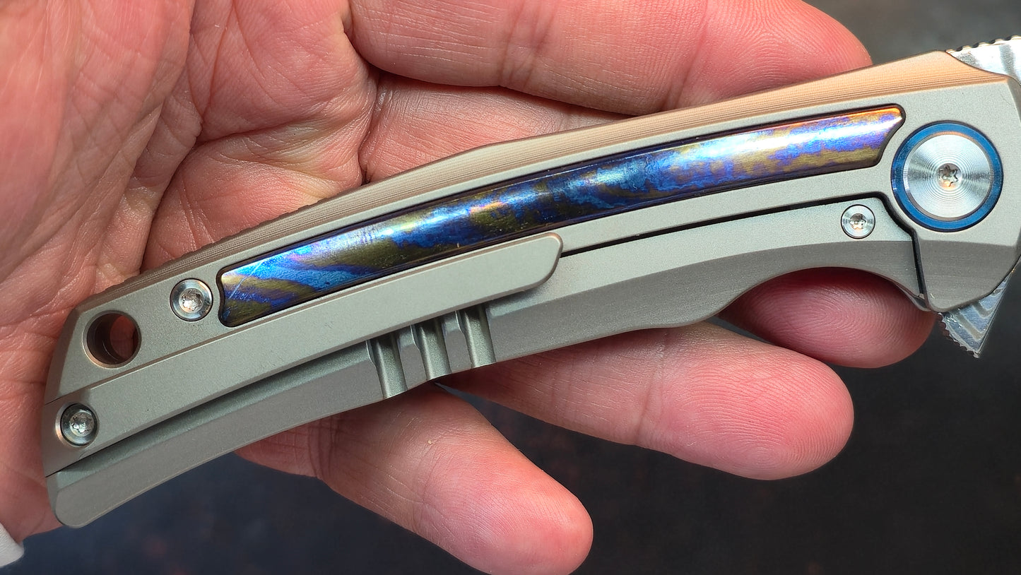 Sixleaf SL-85 Titanium Timascus RWL34+PMC24