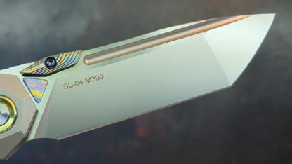 Sixleaf SL-84 Titanium Timascus M390