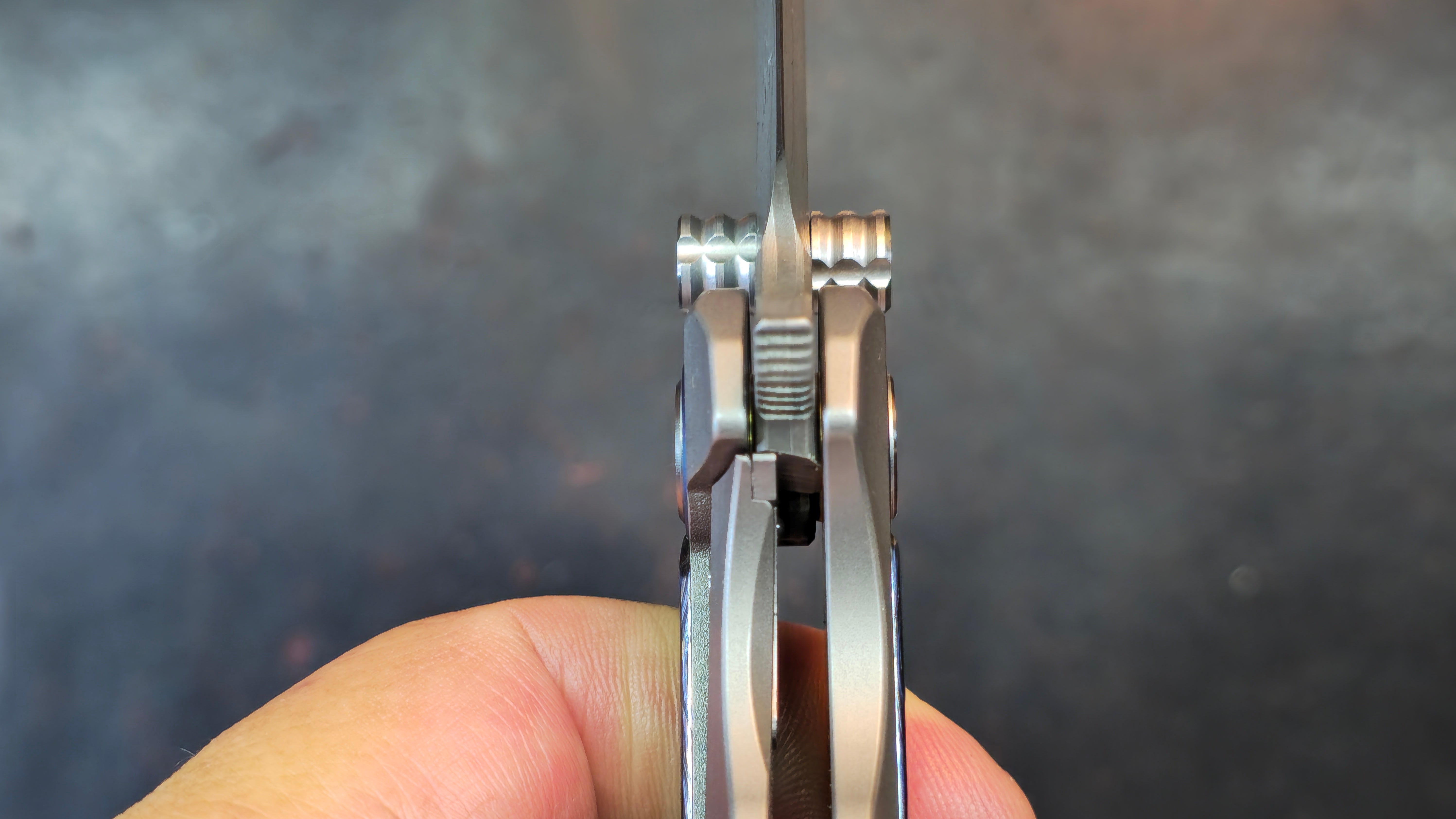 SixLeaf Folding SL-85-TI+Zirconium Titanium+Zirconium Handle RWL34