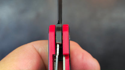 SixLeaf SL-75B-Black Micro Mini Folding Knife G10 Handle D2 Blade