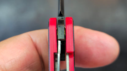 SixLeaf SL-75A-Black Micro Mini Folding Knife G10 Handle D2 Blade