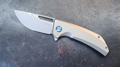KUBEY Hyperion Titanium CPM S35VN (NEW)