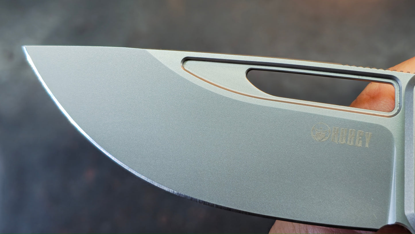 KUBEY Hyperion Titanium CPM S35VN (NEW)