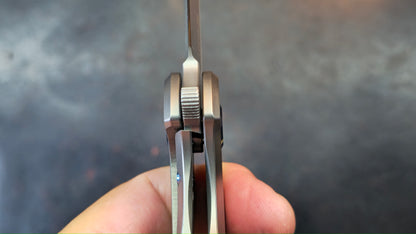 KUBEY Hyperion Titanium CPM S35VN (NEW)