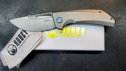 KUBEY Hyperion Titanium CPM S35VN (NEW)