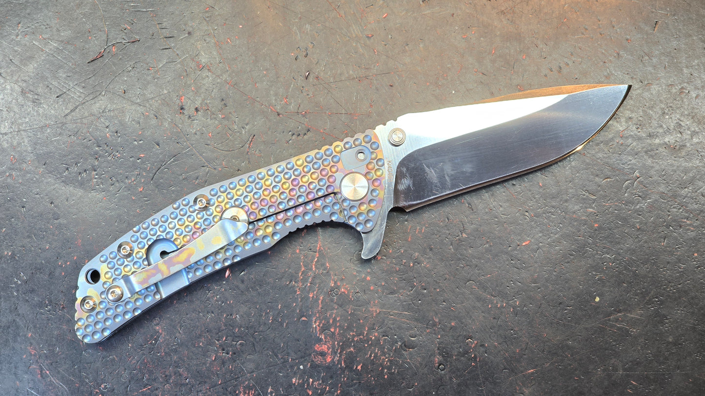 Kizer KI404B1 Titanium / G10 Handle VG-10 Blade (USED, see description)