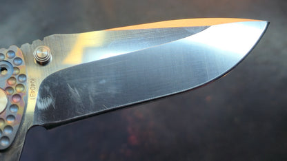 Kizer KI404B1 Titanium / G10 Handle VG-10 Blade (USED, see description)