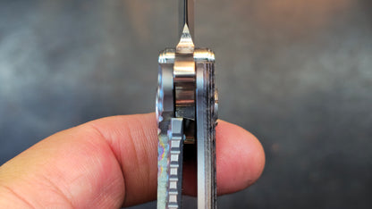 Kizer KI404B1 Titanium / G10 Handle VG-10 Blade (USED, see description)