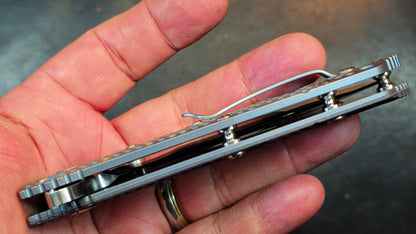 Kizer KI404B1 Titanium / G10 Handle VG-10 Blade (USED, see description)