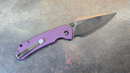 Tenable Fenrir Purple G10 Handle 14C28N Harpoon