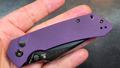 Tenable Fenrir Purple G10 Handle 14C28N Harpoon