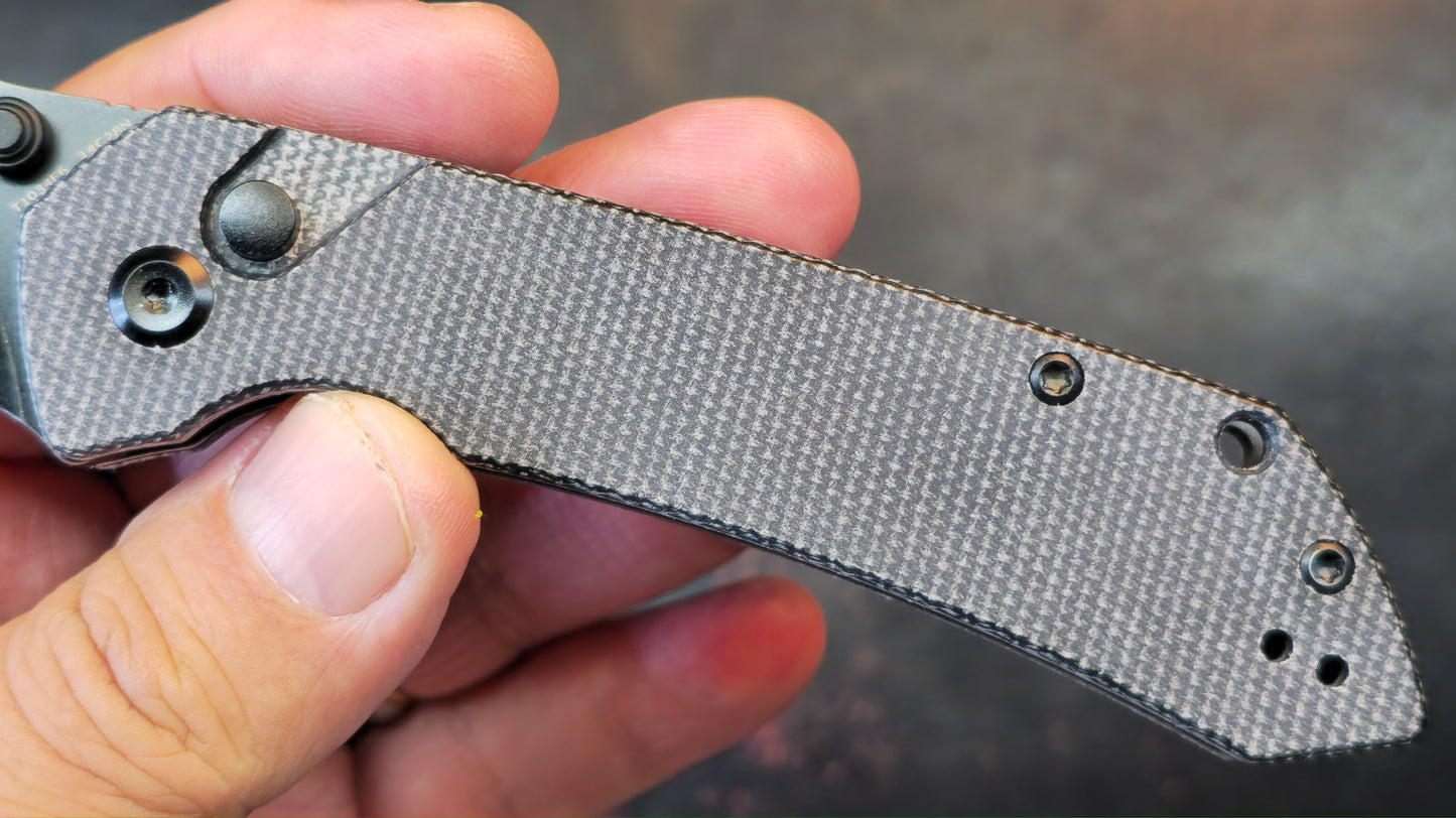 Tenable Fenrir Folding Knife Black Micarta Handle 14C28N Harpoon