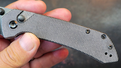 Tenable Fenrir Folding Knife Black Micarta Handle 14C28N Harpoon