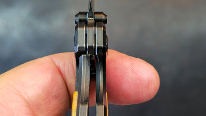 Bestech LITO Titanium/Olive Wood Handle M390