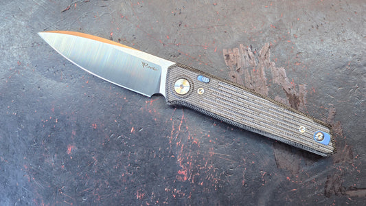 Reate PL-6 Micarta Handle Nitro-V