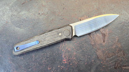 Reate PL-6 Micarta Handle Nitro-V