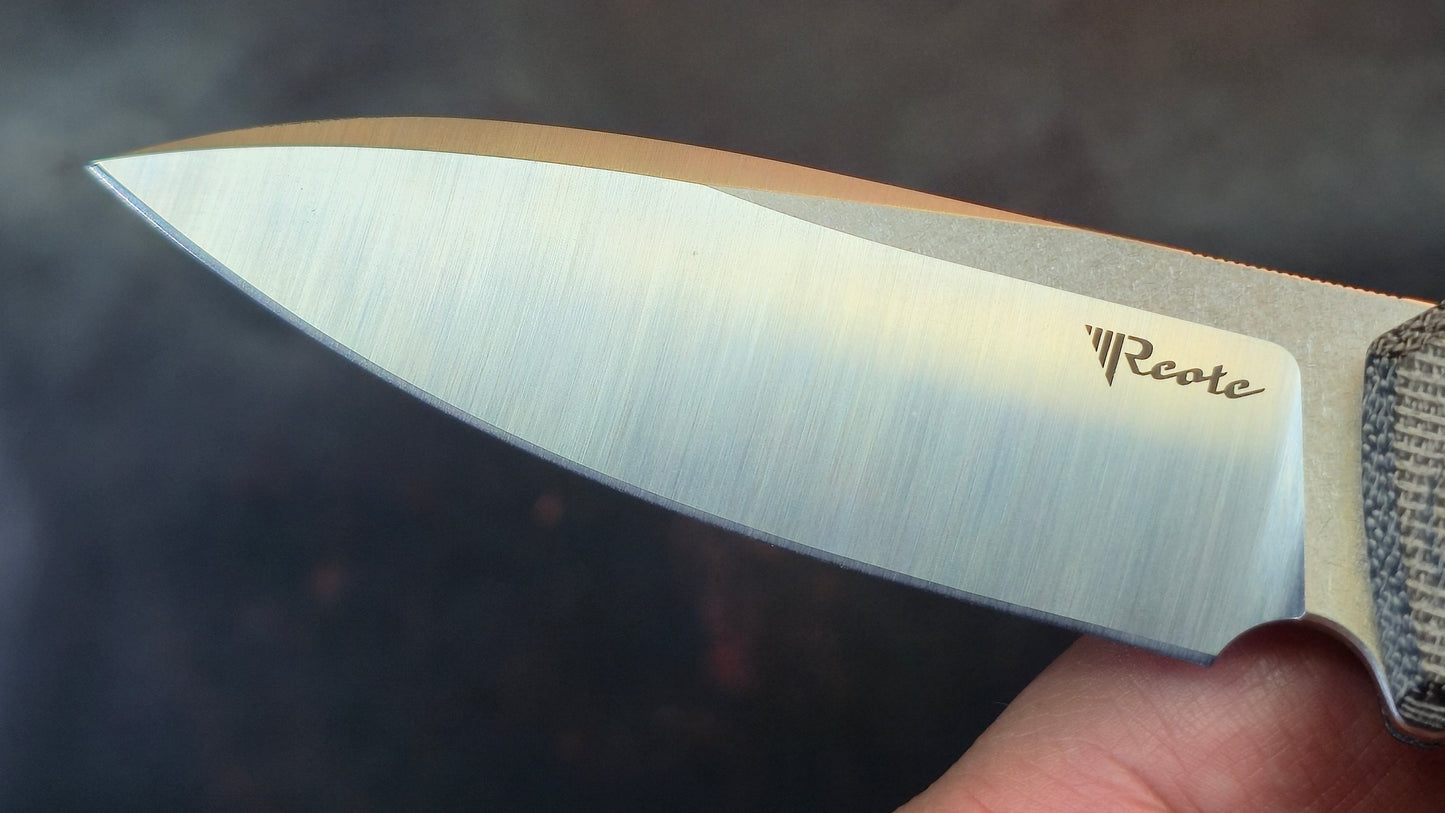 Reate PL-6 Micarta Handle Nitro-V