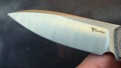 Reate PL-6 Micarta Handle Nitro-V