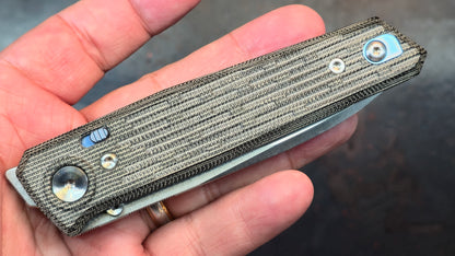 Reate PL-6 Micarta Handle Nitro-V