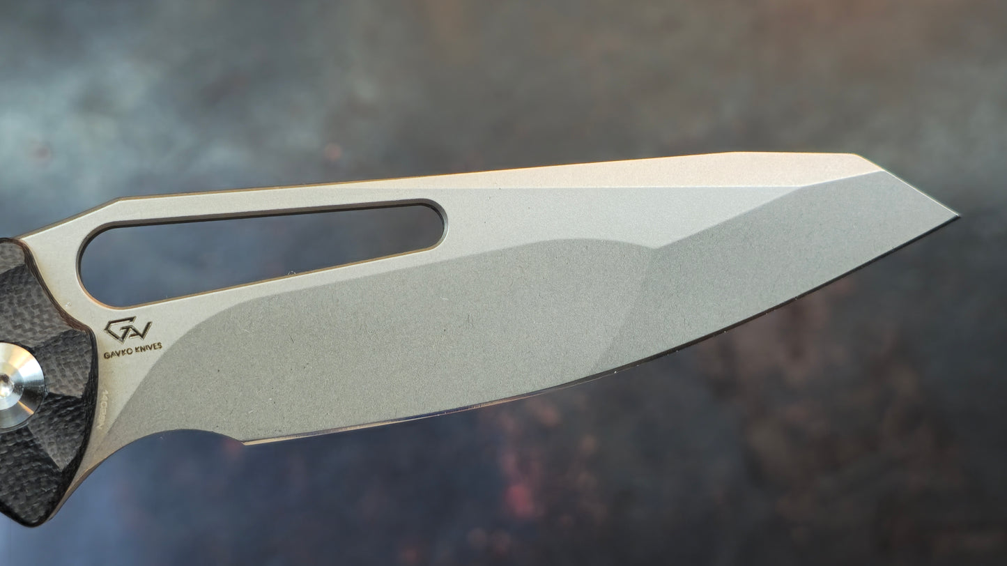 Civivi Spiny Dogfish Black G10 Handle 14C28N Reverse Tanto