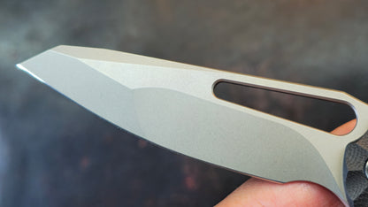 Civivi Spiny Dogfish Black G10 Handle 14C28N Reverse Tanto