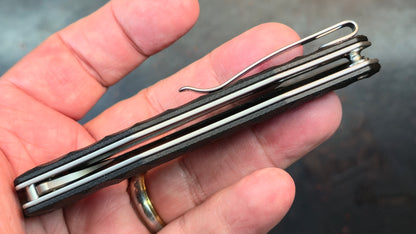 Civivi Spiny Dogfish Black G10 Handle 14C28N Reverse Tanto