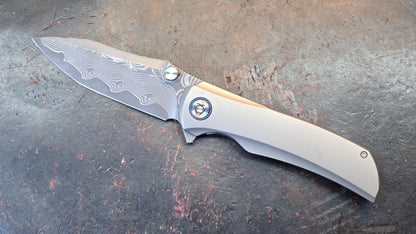 Sixleaf SL-86 Titanium RWL34+VG-10 Blade