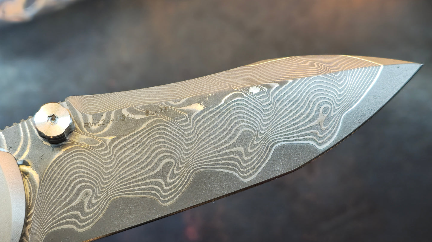 Sixleaf SL-86 Titanium RWL34+VG-10 Blade